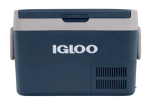 Igloo ICF32 elektrische compressor koelbox 32 liter blauw wit