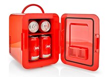 Melissa 16580009 draagbare mini koelkast rood 4 liter