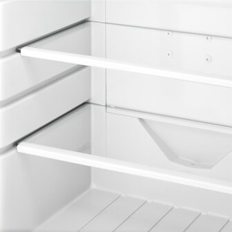 First Austria FA5172-1 thermo-elektrische mini koelkast 30 liter matzwart glazen plateaus