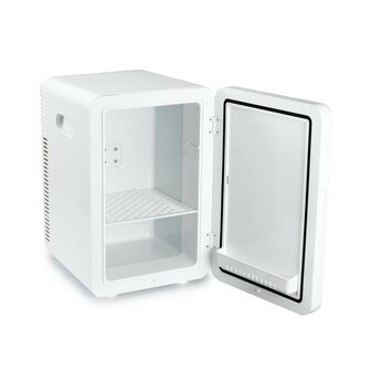 Mobicool MBF20 mini koelkast wit&nbsp;20 liter 64556 voorkant binnenkant