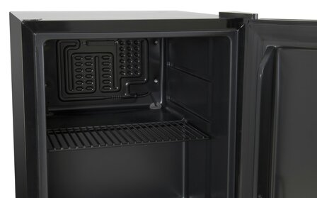 Husky mini koelkast keep calm and chill out design 43 liter KK50-KEEPCALM binnenkant detail