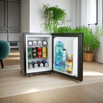 Technomax TP40N thermo-elektrische minibar koelkast 40 liter zwart