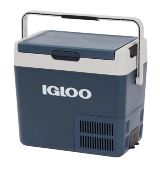 Igloo ICF18 elektrische compressor koelbox 18 liter blauw wit