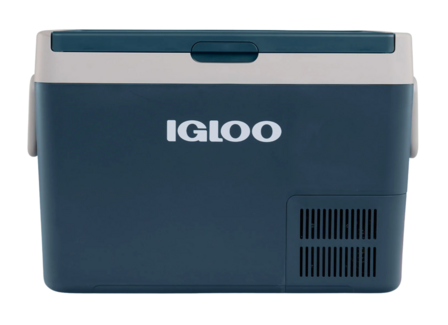 Igloo ICF60 elektrische compressor koelbox 60 liter blauw wit