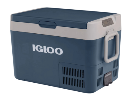 Igloo ICF32 elektrische compressor koelbox 32 liter blauw wit