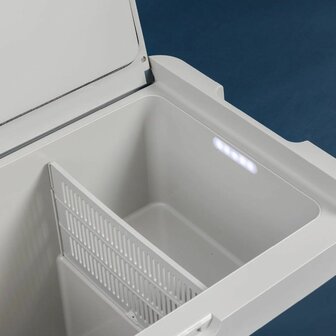 Igloo ICF32 elektrische compressor koelbox 32 liter blauw wit