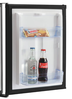 Bartscher 700118 minibar 34 liter zwart deurvak
