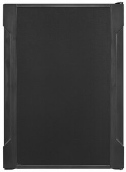 Exquisit FA-40-270GSW mini koelkast zwart 36 liter voorzijde