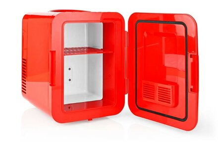 Melissa 16580009 draagbare mini koelkast rood 4 liter