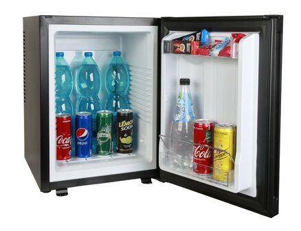 Technomax TP40N thermo-elektrische minibar koelkast 40 liter zwart binnenkant