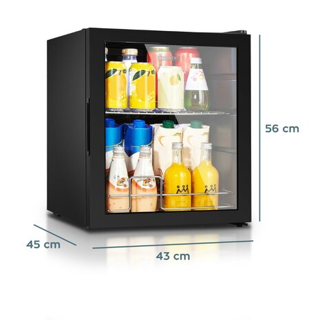 Vakman Theseus Zenuw Heinrich's HKG3142 mini koelkast zwart 42 liter | Mini-koelkasten.nl - Mini- koelkasten.nl