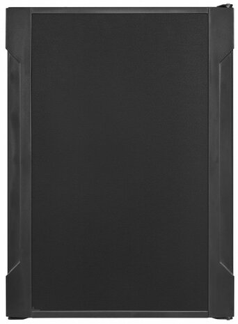 Exquisit FA-40-270GSW mini koelkast zwart 36 liter voorzijde