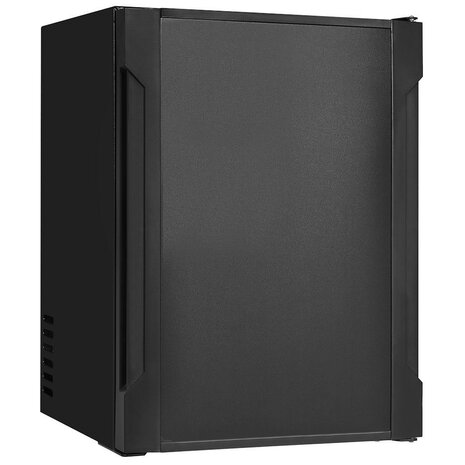 Exquisit FA-40-270GSW mini koelkast zwart 36 liter voorzijde gesloten