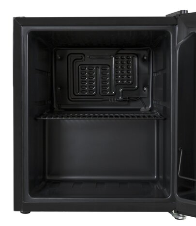 Husky mini koelkast keep calm and chill out design 43 liter KK50-KEEPCALM binnenkant