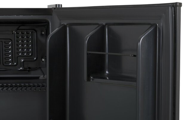 Husky mini koelkast keep calm and chill out design 43 liter KK50-KEEPCALM binnenkant deur