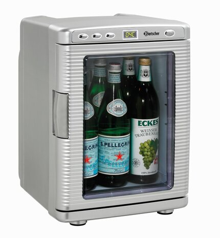 Bartscher 700089 thermo-elektrische mini koelkast 19 liter grijs inclusief inhoud