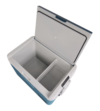 Igloo ICF60 elektrische compressor koelbox 60 liter blauw wit