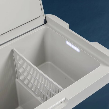Igloo ICF60 elektrische compressor koelbox 60 liter blauw wit