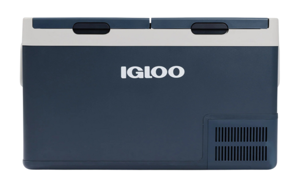 Igloo ICF80DZ elektrische compressor koelbox 80 liter blauw wit