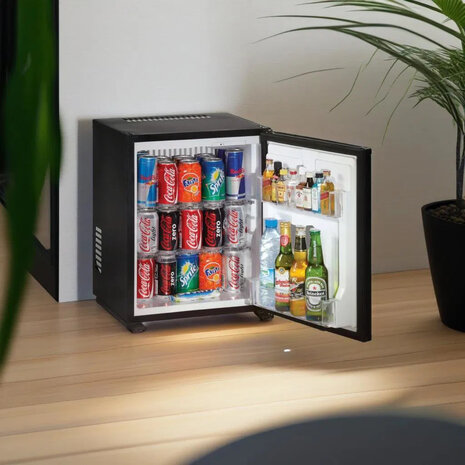 Technomax HP30LN thermo-elektrische mini koelkast zwart 30 liter