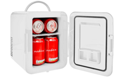 Nedis KAFR120CWT draagbare mini koelkast wit 4 liter Nedis KAFR120CWT draagbare mini koelkast wit 4 liter